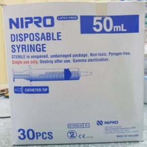 Plastic Sterile Syringes With Needles (3ml 5ml 10ml 20ml 50ml 60ml)